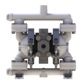  美国威马Versamatic气动双隔膜泵 1/4英寸工程塑料泵 紧凑型AODD泵 螺栓连接